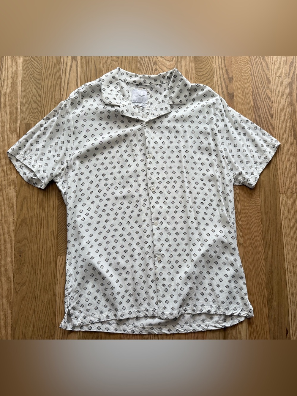 Cactus Man Button Down Size L